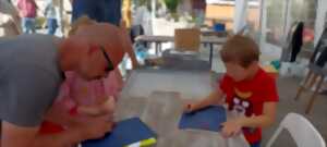 Animations pour les enfants, dans le cadre du festival de peinture et de sculpture