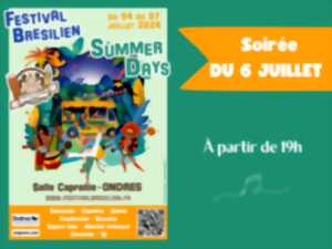 Festival summer days : SOIRÉE SAMEDI