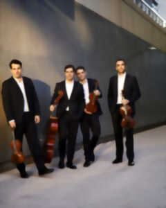 photo Quatuor Modigliani et Pablo Barragan
