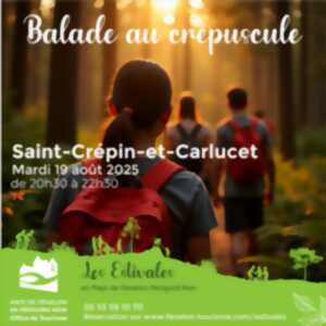 photo ÉTÉ ACTIF : Balade au crépuscule à Saint-Crépin