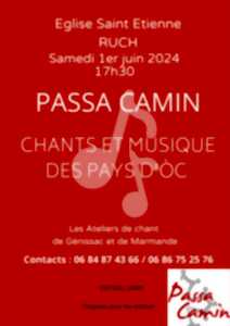 Concert Passa Camin - Chants et Musiques des Pays d'Oc