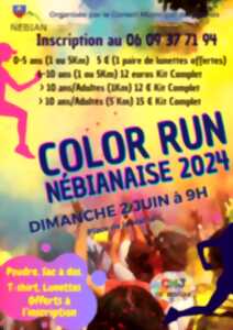 photo COLOR RUN NEBIANAISE 2024