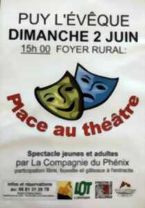 Spectacle de Théâtre de la Compagnie du Phénix à Puy-l'Evêque
