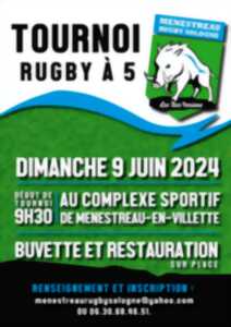 Tournoi de Rugby à 5 • Ménestreau en Villette