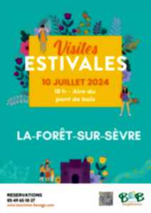 Visites Estivales 2024 - La rivière distille l'histoire du château et de la commune - La Forêt-sur-Sèvre