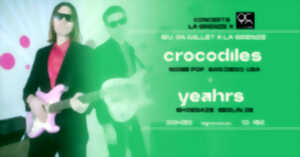 photo Crocodiles + Yeahrs en concert à La Grenze x October Tone