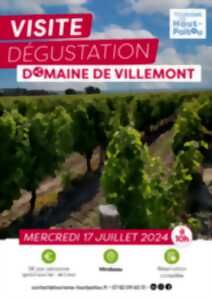 Visite-dégustation au Domaine de Villemont