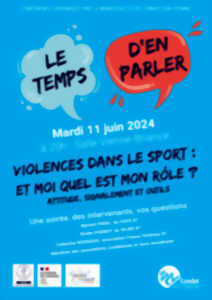 Conférence Violences dans le sport : et moi quel est mon rôle ? - Condat-sur-Vienne