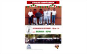 photo Xiberoko txapelgoa : finales du tournoi de pelote à main nue