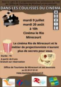 Visites guidées - Dans les coulisses du cinéma