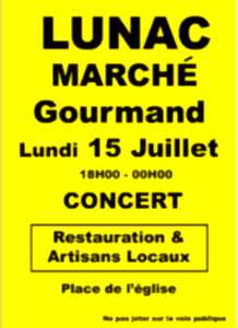 photo Marché Gourmand à Lunac
