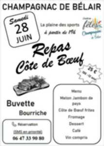 photo Repas: côte de boeuf