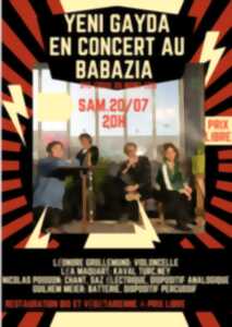 Concert avec Yeni Gayda