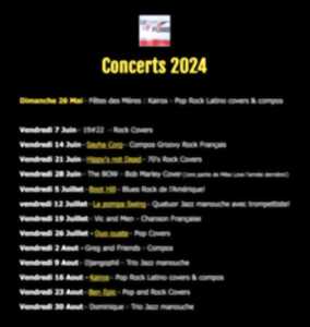 photo Concerts du vendredi à La Plage Guinguette