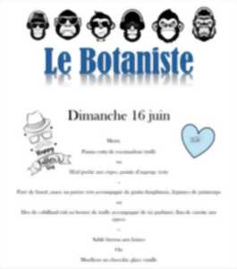 Menu de la Saint-Valentin à l'Auberge du Botaniste