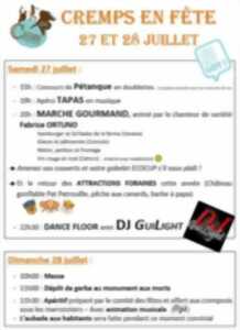 photo Fête  votive de Cremps
