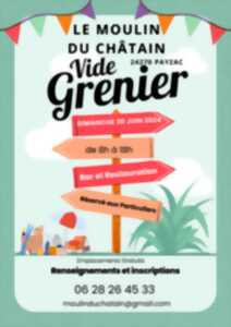 photo Vide grenier au moulin du châtain