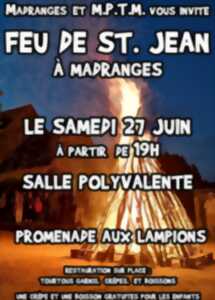 photo Feu de la ST Jean à Madranges