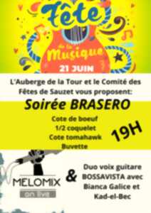 Fête de la Musique à l'auberge de la Tour à Sauzet