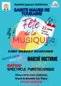 photo Fête de la musique et marché nocturne