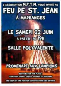 photo Feu de la ST Jean à Madranges
