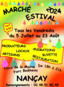 photo Marché estival