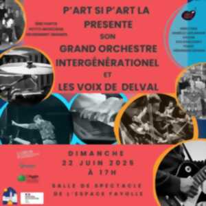 photo Grand orchestre générationnel et voix de Delval