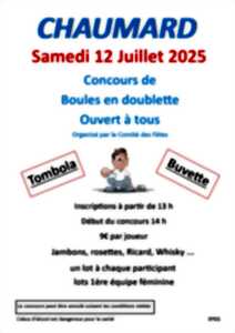 photo Concours de boules en doublette