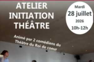 photo Atelier initiation au théâtre animé par deux comédiens du Théâtre du Roi de Cœur