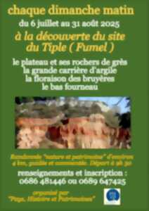 photo À la découverte du site du Tiple
