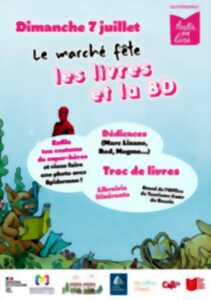 photo Le marché fête le livre et la BD