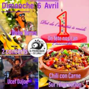 photo Déjeuner - Concert à la Promenade du Limau : El Locutorio Itinerante