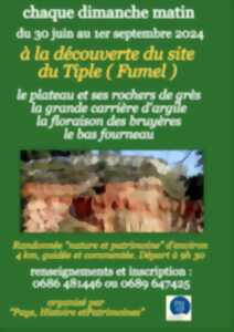 photo À la découverte du site du Tiple
