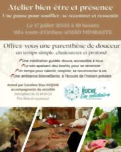 photo Atelier bien-être et présence