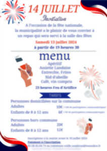 photo Repas de la Fête Nationale