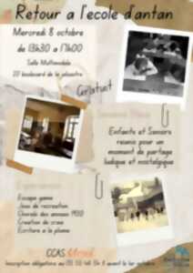 photo Semaine bleue : ateliers intergénérationnels
