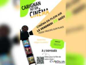 photo Carignan fait son cinéma en plein air