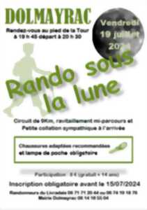 Rando sous la lune