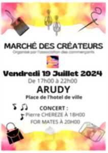 photo Marché des créateurs et concert