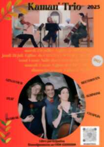 photo Concerts avec Kaman'Trio
