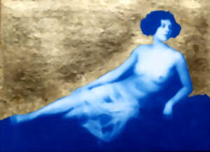 photo La Cour des Arts Atelier : Cyanotype