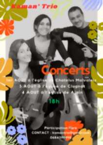 photo Concerts avec Kaman'Trio