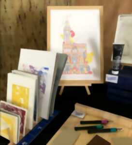 La Serre : Johanna et ses linogravures