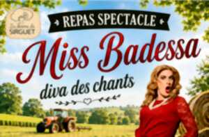photo Repas spectacle I Miss Badessa, diva des chants
