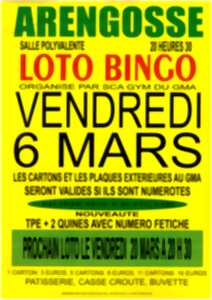photo Loto Bingo du SCA GYM DU GMA