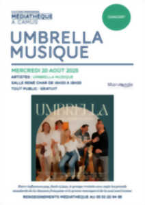 photo Umbrella Musique à la Médiathèque