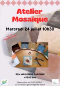Atelier d'initiation à la mosaïque - jeune public