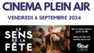 photo Cinéma Plein Air au Château Carsin