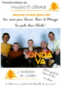 CONCERT - AUBERGE DU CÈDRE