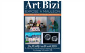 photo Vernissage de l'exposition de l'association Art Bizi